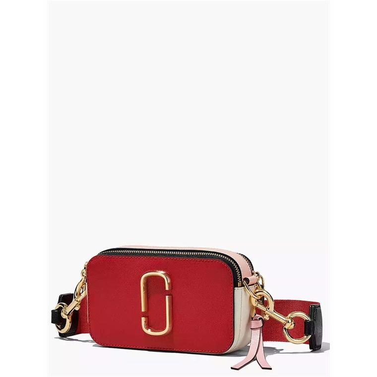 Marc Jacobs The Colorblock Snapshot, True Red Multi